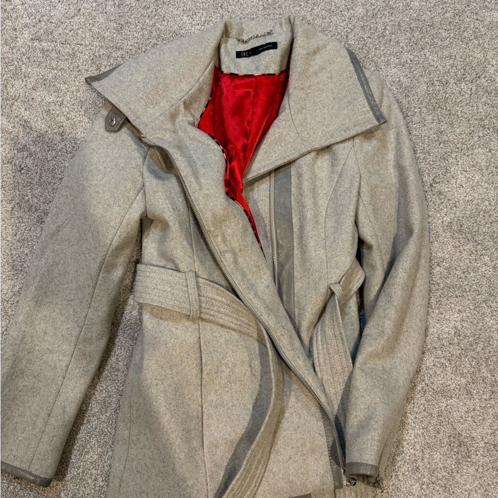 INC brand size small Peacoat gray